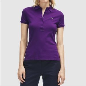 Lacoste Purple Polo